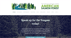 Desktop Screenshot of americansalmonforest.org
